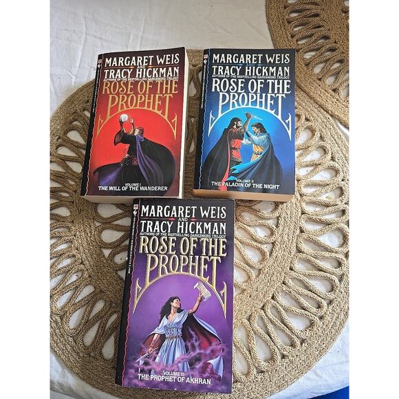 Lot of 3 Rose of the Prophet by Margaret Weis & Tracy Hickman Paperback Books - Picture 1 of 4